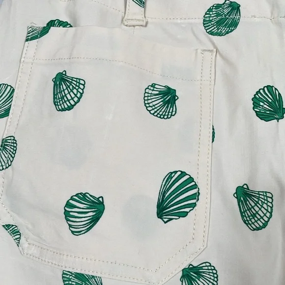 Anthropologie Maeve Colette Skirt Mini Edition Size S Seashell Print EUC - Picture 7 of 14